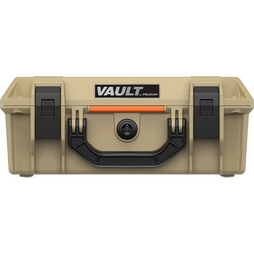  Pelican V200 Vault Medium Case with Foam Insert (Tan)