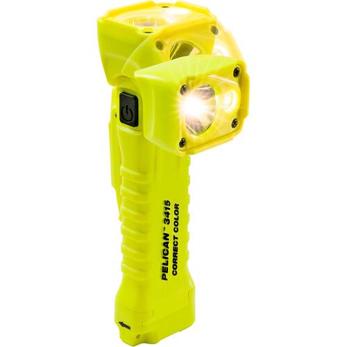  Pelican 3415MCC LED Right-Angle Light with Magnet Clip (Yellow)