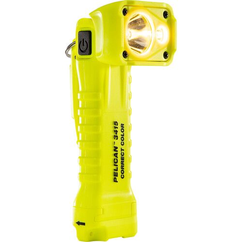  Pelican 3415MCC LED Right-Angle Light with Magnet Clip (Yellow)