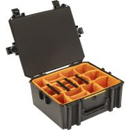 Pelican Vault V600 Case with Lid Foam and Dividers (Black, 55.5L)