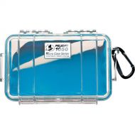 Pelican 1050 Clear Micro Case (Blue)