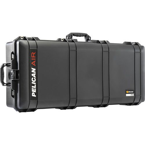  Pelican 1745AirWF Wheeled Hard Long Case with Foam Insert (Black)