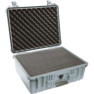 Pelican 1550 Case with Foam (Silver)