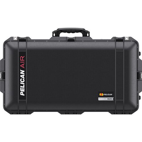  Pelican 1626WD Wheeled Air Case with Padded Dividers (Black)