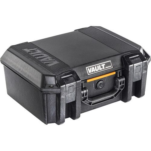  Pelican Vault V300 Case with Foam Insert (Black, 18.7L)