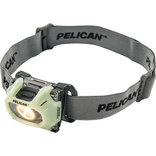  Pelican 2750CC Correct Color LED Headlamp (Photoluminescent Green)