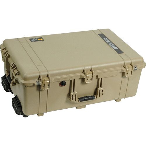  Pelican 1650 Case with Foam (Desert Tan)