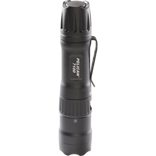  Pelican 7100 Rechargeable Tactical Flashlight (Black)