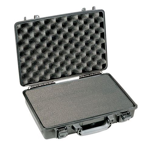  Pelican 1490 Attache/Computer Case with Foam (Black)