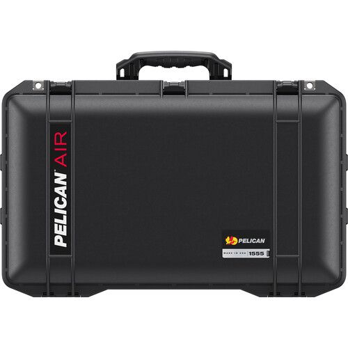  Pelican 1555AirWD Hard Carry Case with Divider Insert (Black)