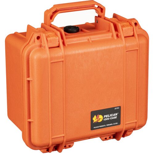  Pelican 1300 Case without Foam (Orange)