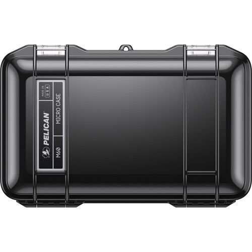  Pelican M60 Waterproof Hard Micro Case (Black)