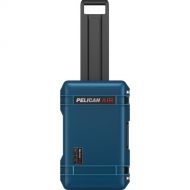 Pelican 1535TRVL Wheeled Carry-On Air Case with Lid Organizer and Packing Cubes (Indigo)