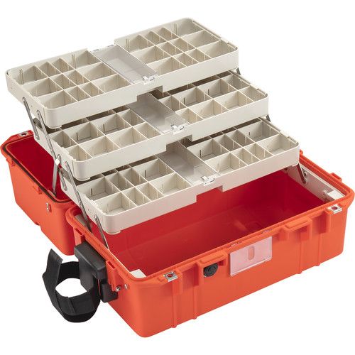  Pelican 1465EMS Air EMS Case with Organizer and Dividers (Orange)