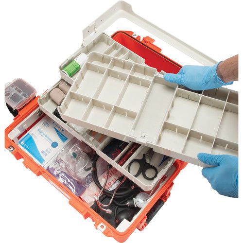  Pelican 1465EMS Air EMS Case with Organizer and Dividers (Orange)