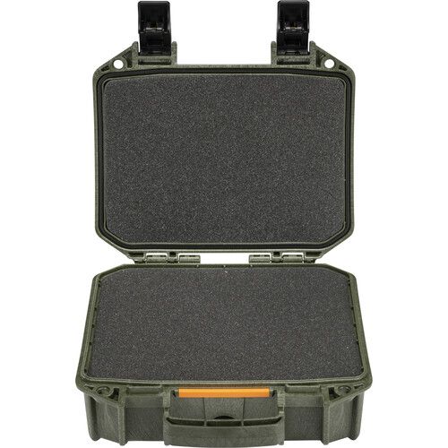  Pelican Vault V100 Case with Foam Insert (Green, 6.5L)