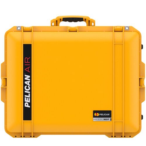  Pelican 1637AirWF Wheeled Hard Case with Foam Insert (Yellow)