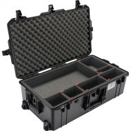 Pelican 1615AirTP Wheeled Hard Case with TrekPak Divider Insert System (Black)