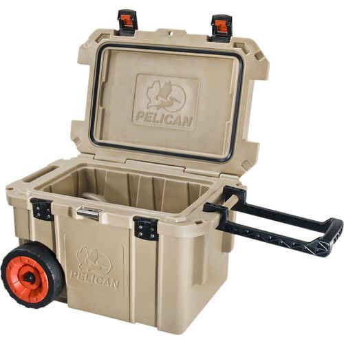  Pelican 45QW Wheeled Cooler (Tan)