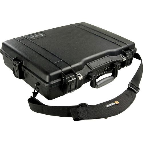  Pelican 1495 Laptop Computer Case with Foam (Black)