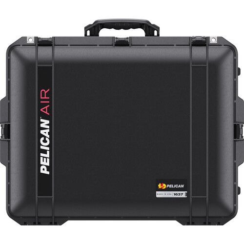  Pelican 1637AirNF Wheeled Hard Case with Liner, No Insert (Black)