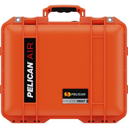  Pelican 1507AirWF Hard Carry Case with Foam Insert and Liner (Orange)