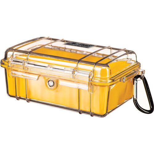  Pelican 1050 Clear Micro Case (Yellow)