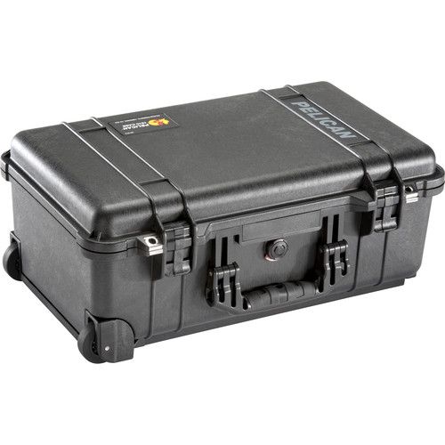  Pelican 1510 Carry-On Case with Foam Set (Black)