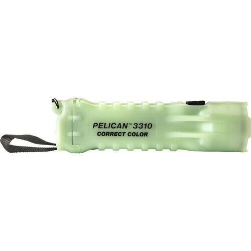  Pelican 3310CC Correct Color LED Flashlight (Photoluminescent Green)