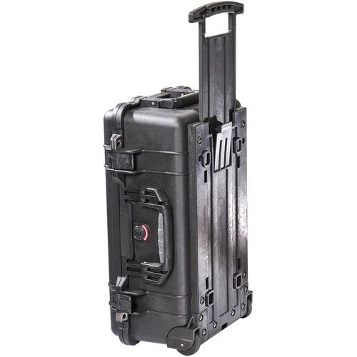  Pelican 1510SC Studio Case with Lid Organizer and Yellow Divider Set (Black)