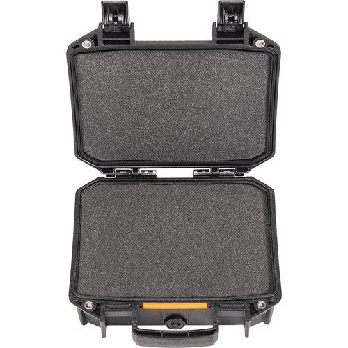  Pelican Vault V100 Case with Foam Insert (Black, 6.5L)