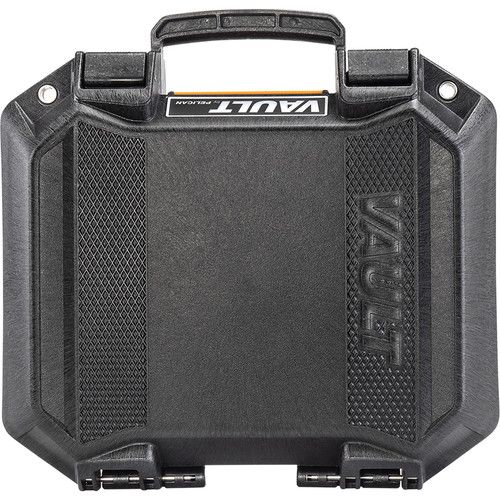  Pelican Vault V100 Case with Foam Insert (Black, 6.5L)