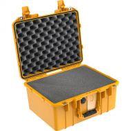 Pelican 1507AirWF Hard Carry Case with Foam Insert and Liner (Yellow)