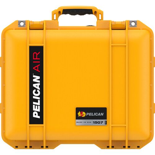  Pelican 1507AirWF Hard Carry Case with Foam Insert and Liner (Yellow)