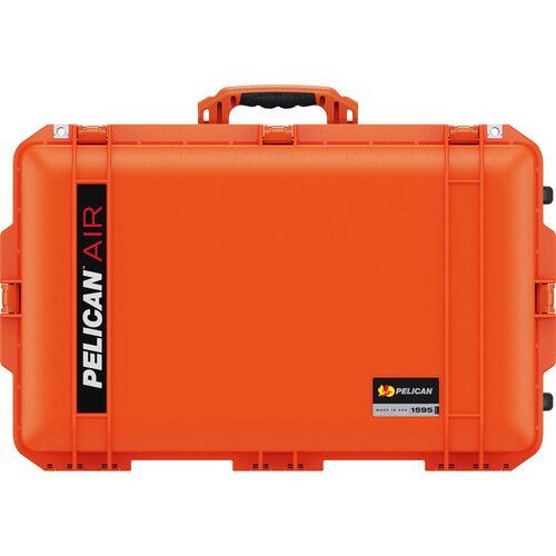 Pelican 1595AirWF Wheeled Hard Case (Orange, 56.6L)