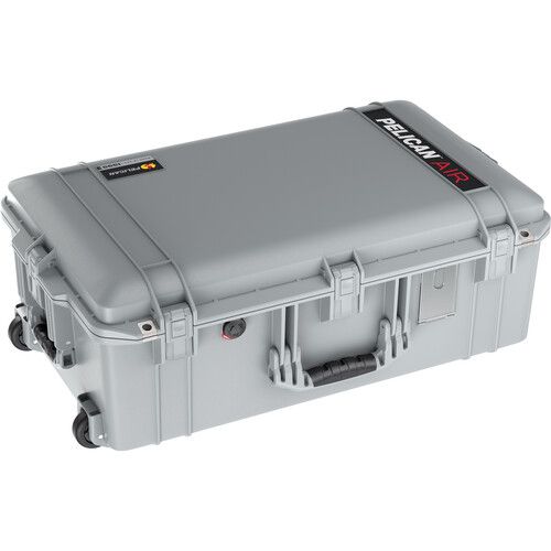  Pelican 1595AirWF Wheeled Hard Case (Silver, 56.6L)