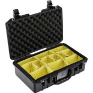 Pelican 1485AirWD Hard Carry Case with Padded Divider Insert (Black)