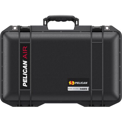  Pelican 1485AirWD Hard Carry Case with Padded Divider Insert (Black)