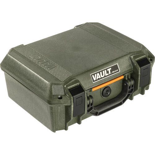  Pelican Vault V200 Case with Foam Insert (Green, 12.7L)