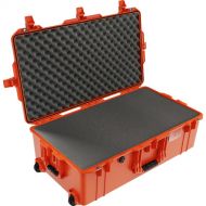 Pelican 1615AirWF Wheeled Hard Case with Foam Insert (Orange)