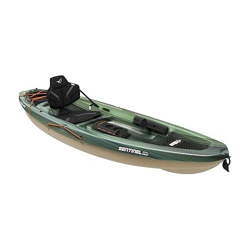  Sentinel 100X Angler Fishing Kayak - Sit-on-Top Kayak - Lightweight - 9.6 ft