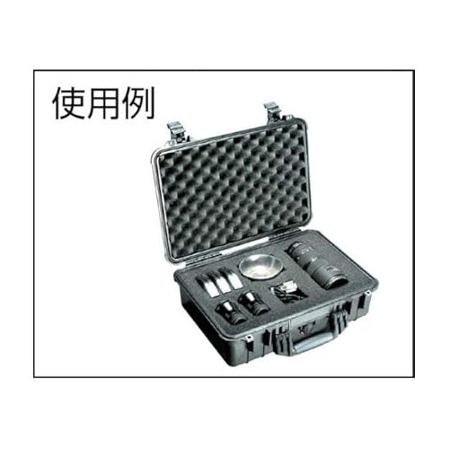  Pelican 1500 Case No Foam (Black)