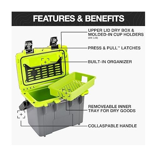  Pelican 14 Quart Cooler