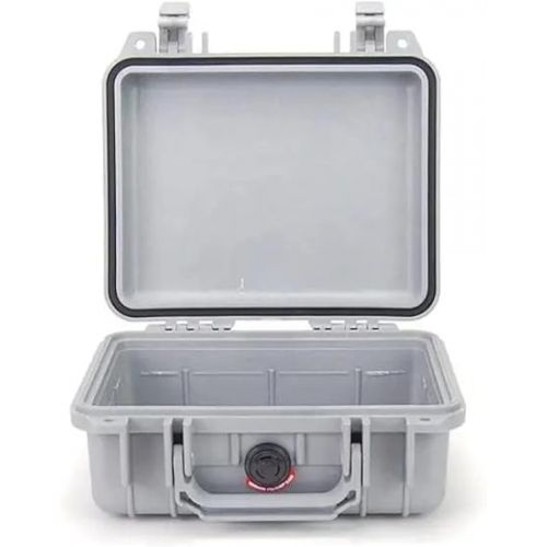  Pelican 1400 Case No Foam (Silver)