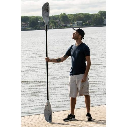  Poseidon Paddle - Aluminum Shaft with Reinforced Fiberglass Blades