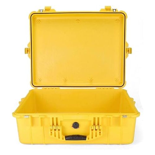  Pelican 1600 Case No Foam (Yellow)