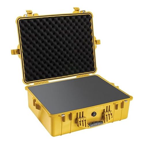  Pelican 1600 Case No Foam (Yellow)