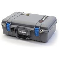 Silver & Blue Pelican 1485 Air case with Foam.