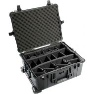 Pelican 1614 Black Case with Padded Dividers
