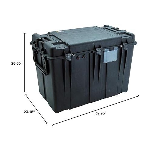  Pelican Products 0500-000-110 Large Transport Case with Foam (Black)